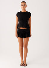 Landon Mini Skort - Black